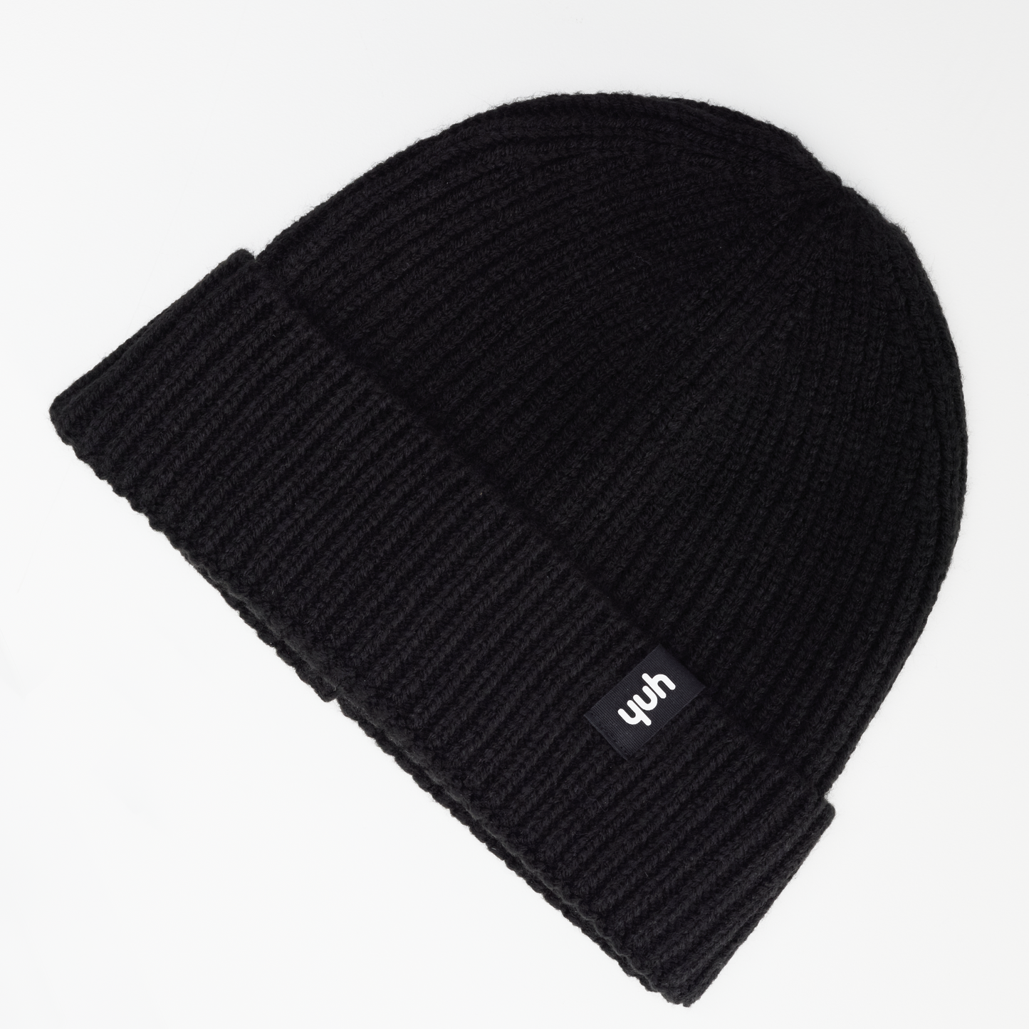 Beanie «Head-turner» - Schwarz / Lachsfarben