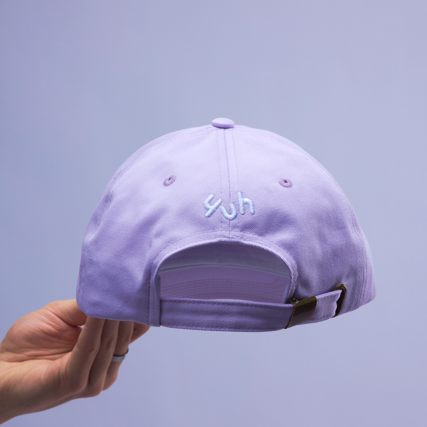 Cap «OK» - Lila / Schwarz